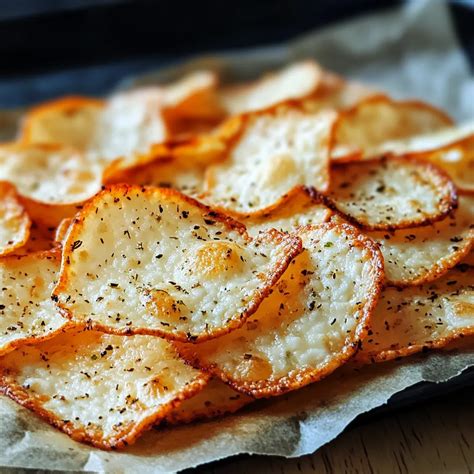 Diferentes formas de crujientes de queso: cestas, tejas y chips