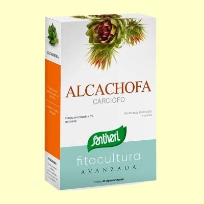 Envase de Santiveri Alcachofa 40 Cápsulas