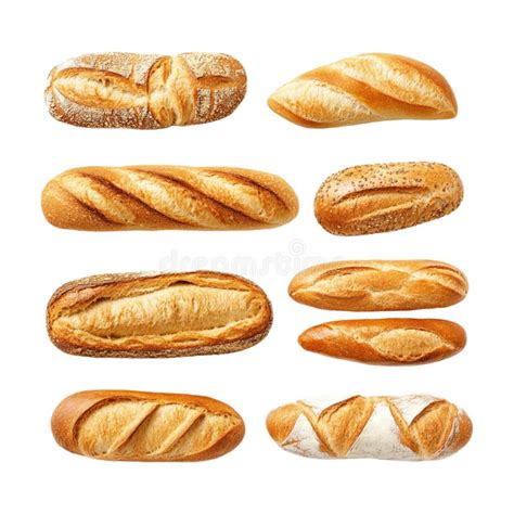 Ilustración de diferentes tipos de panes caseros