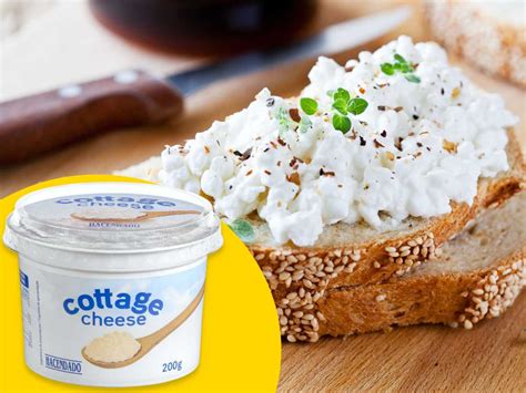 infografía con los nutrientes clave del queso cottage