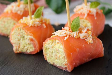 Semáforo nutricional de los rollitos de salmón y aguacate