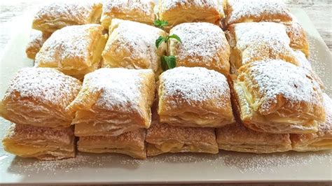 Pastelitos de hojaldre rellenos