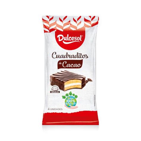 Envase de cañas de chocolate Dulcesol