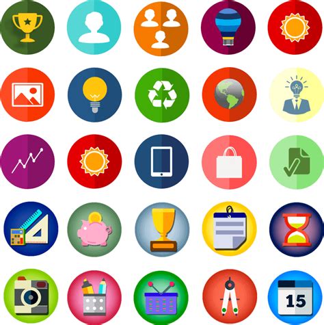 Ejemplos de iconos y elementos gráficos para logos de palomitas