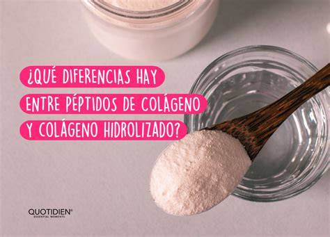 Diferencias entre gelatina, colágeno y colágeno hidrolizado