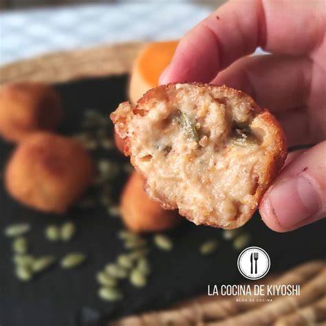 Ingredientes para croquetas de calabaza y queso azul
