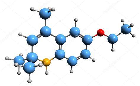 Estructura molecular de un antioxidante