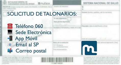 Persona llamando al teléfono 060 para solicitar talonario MUFACE