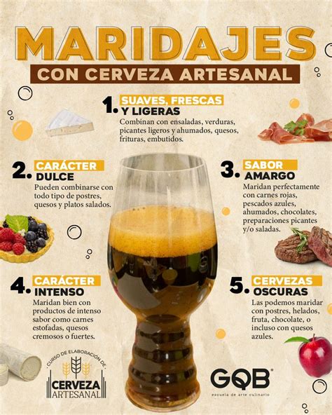 Tabla de maridaje para cerveza abadía