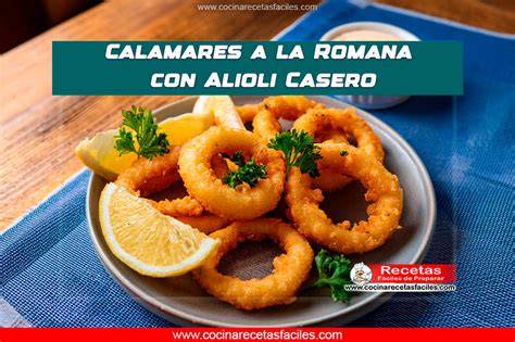 Ingredientes para calamares a la romana con gaseosa