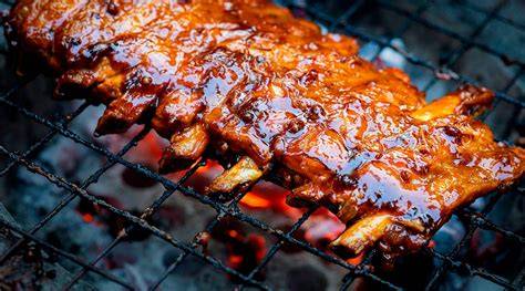 Cocción de costillas a la parrilla