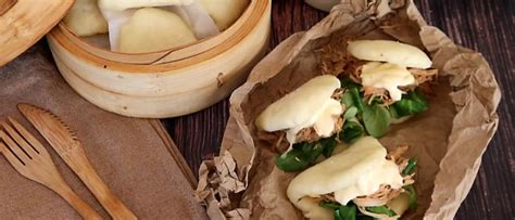 Masa de pan bao sin gluten fermentando