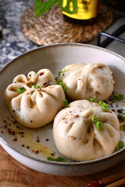 Relleno de vegetales para pan bao