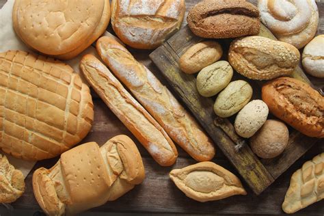 Variedad de panes de masa madre en Harina