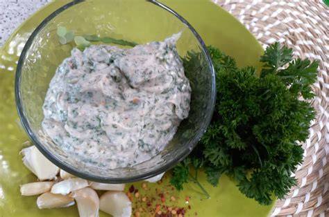 Mayonesa de chimichurri casera