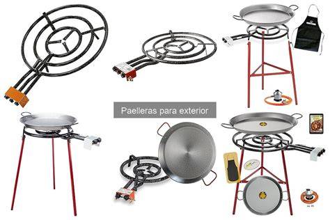 Tipos de paelleras y sus materiales