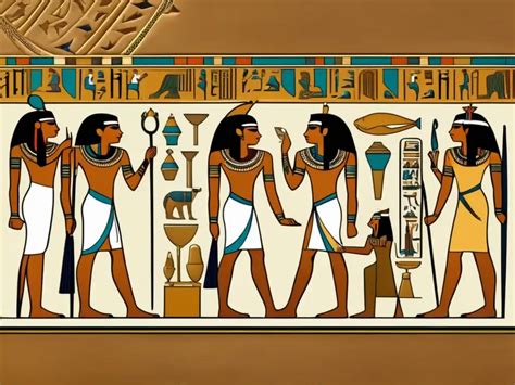 Representación de la elaboración de queso en el Antiguo Egipto