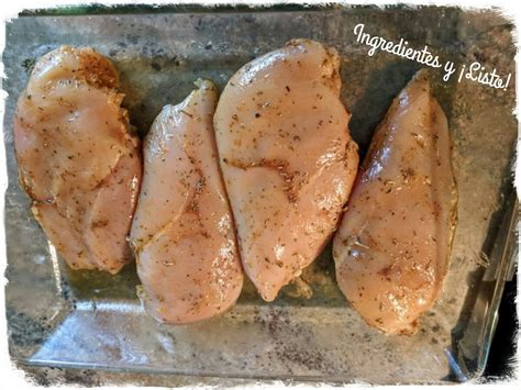Pechugas de pollo en salmuera