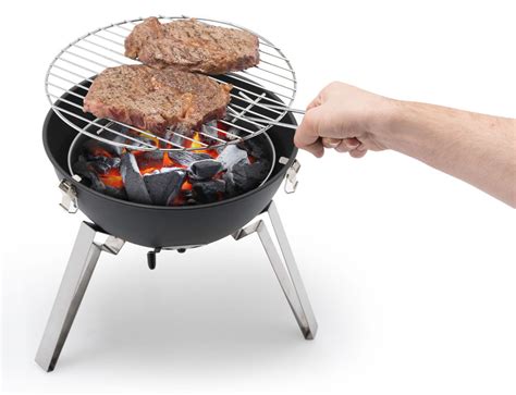 Barbacoa de carbón portátil