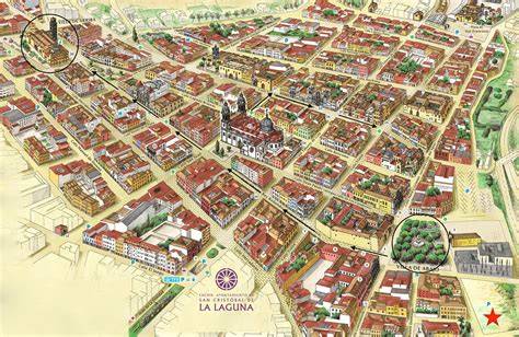 Mapa de ubicación del restaurante en San Cristóbal de La Laguna