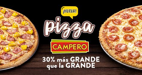Menú variado de Don Patatón con pizzas, camperos y hamburguesas