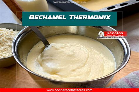 Preparación de la bechamel en Thermomix
