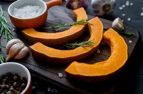 calabaza asada lista para preparar un bizcocho