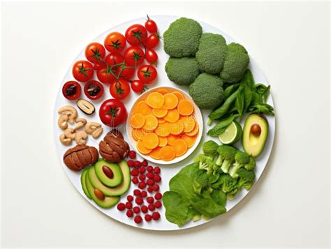 Plato colorido con diversas verduras