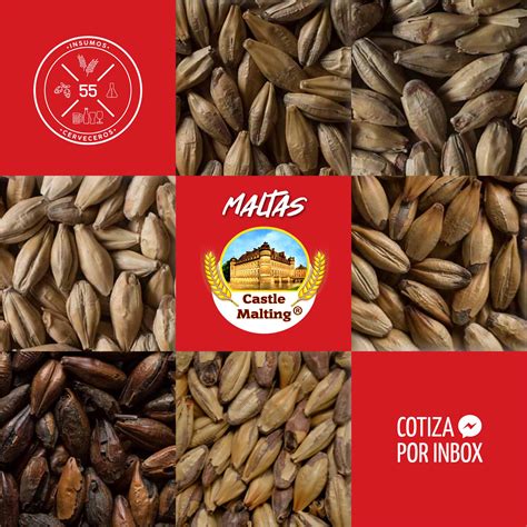 Variedad de maltas tostadas