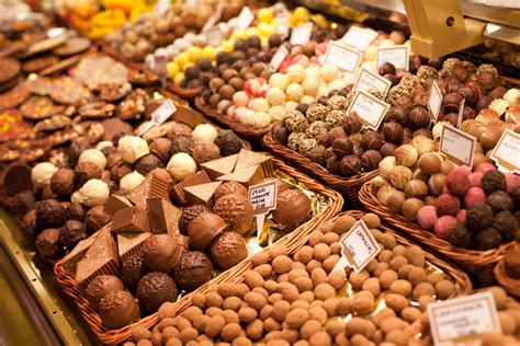 Variedad de tipos de chocolate