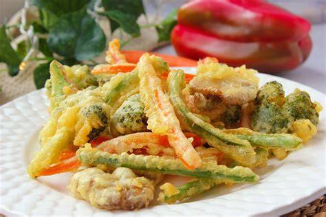 Tempura de verduras variadas