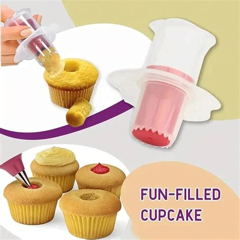Herramienta para hacer agujeros en cupcakes