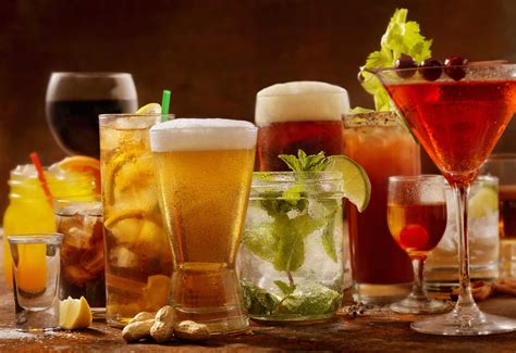Surtido de bebidas refrescantes