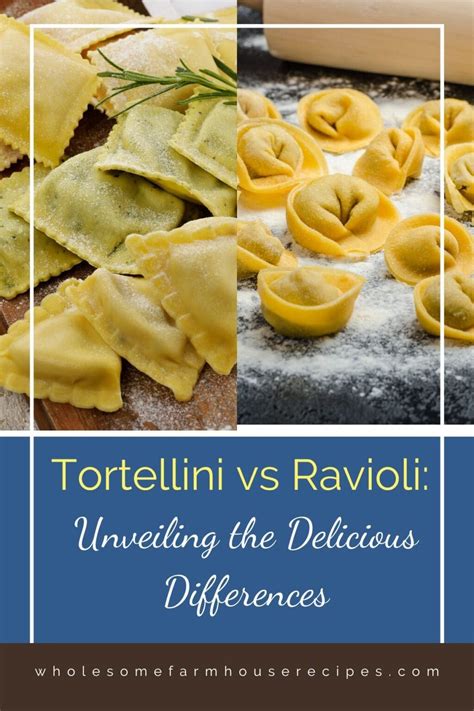 Comparación de tortellini, tortelloni y cappelletti