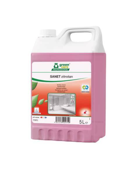 Envase del limpiador Sanet