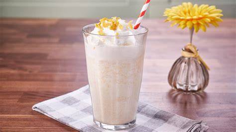 Batido clásico de vainilla con nata montada