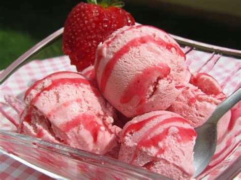 Ingredientes para helado de fresa Thermomix