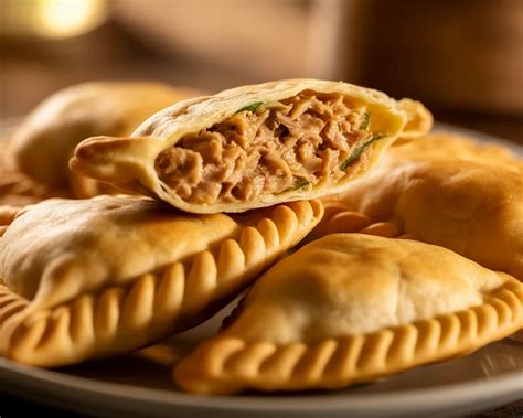 Empanadilla de atún elaborada con masa de Buitoni