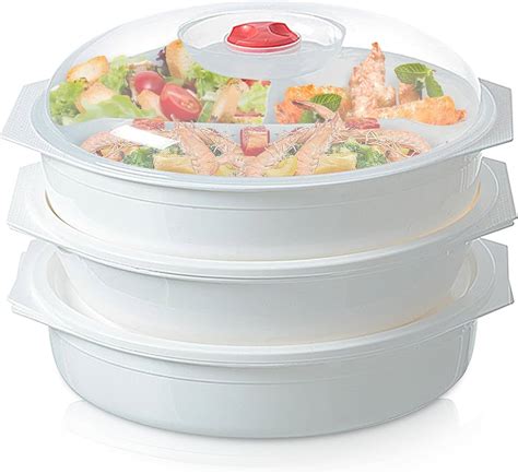 Variedad de recipientes aptos para microondas