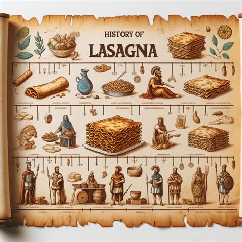 Evolución histórica de la lasaña
