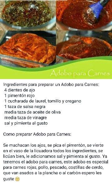Ingredientes básicos para adobar carne