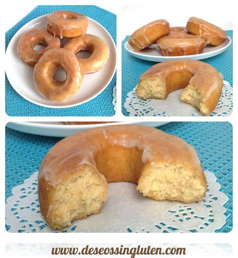 Ingredientes para donuts sin gluten