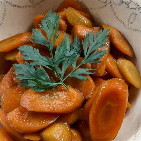 Zanahorias cocidas con mantequilla