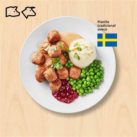 Restaurante de Ikea con diversas opciones de comida
