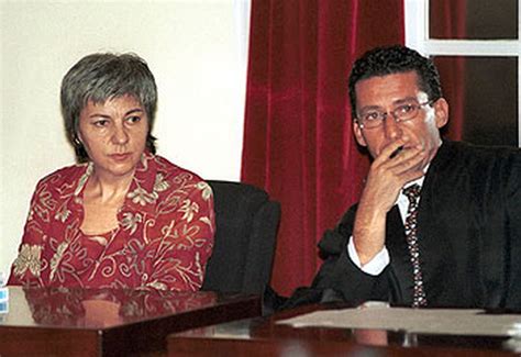 Dolores Vázquez durante el juicio