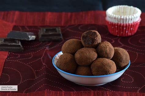 Ingredientes para trufas caseras