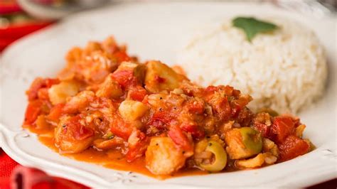 Ingredientes para el bacalao guisado