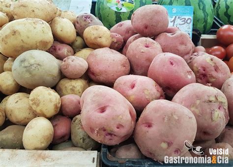 Patatas harinosas y cerosas