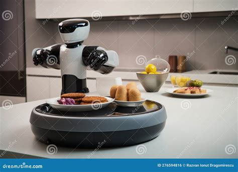 Robot de cocina preparando sopa cremosa