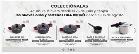 Catálogo de ollas Bra